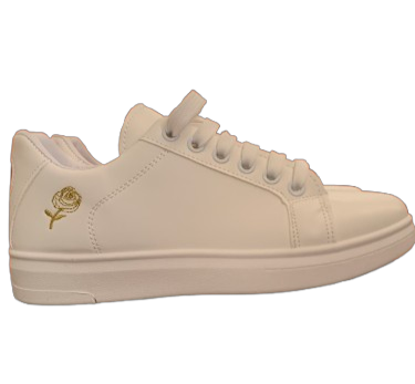 Korean Version Low Top White Shoes for Women - Bild 3